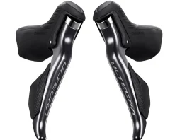 Shimano Brakes|Electronic Shifting|Ultegra Di2 ST-R8150 Shift/Brake Levers (Black) (Pair) (2 x 12 Speed) (Electronic/Wired) (For Mechanical/Rim Brakes)