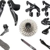 Shimano Electronic Shifting|Groupsets|Ultegra R8150 Di2 Rim Brake Groupset (Black) (2 x 12 Speed) (11-30T)