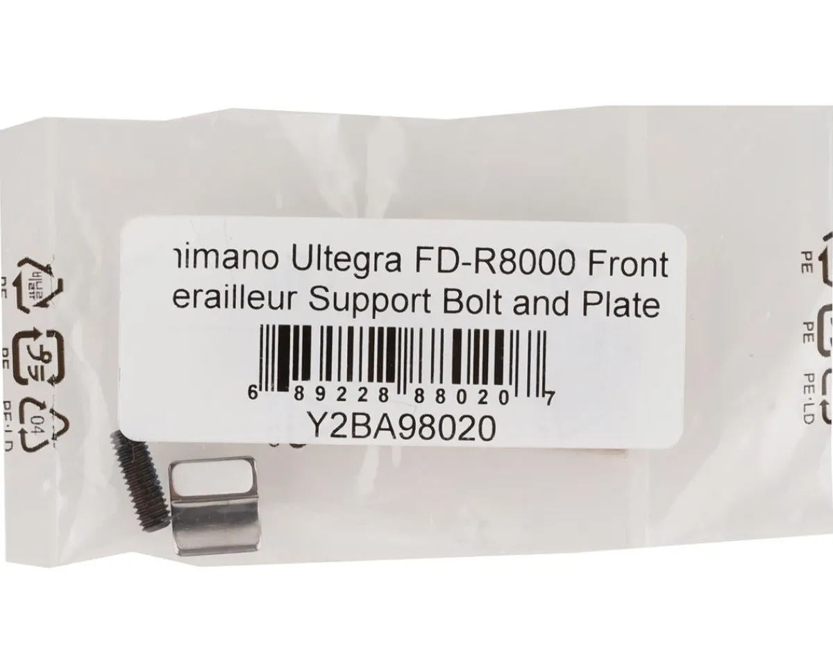 Shimano Replacement Parts|Holiday Shopping|Ultegra R8000 Front Derailleur Support Bolt & Plate
