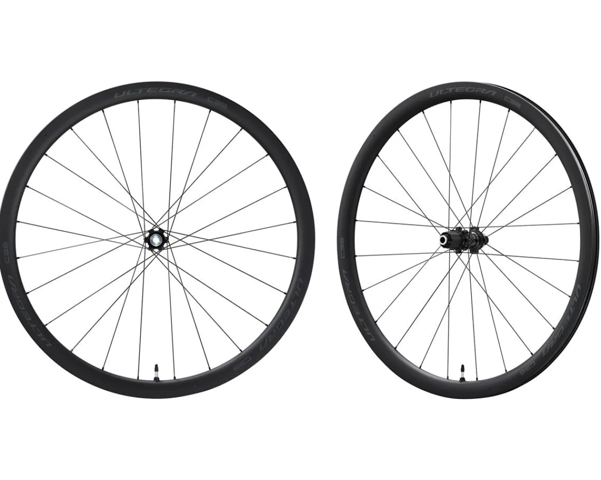 Shimano Wheels & Parts|Holiday Shopping|Ultegra WH-R8170-C36-TL Wheels (Black) ( HG 11/12) (Wheelset) (700c) (Centerlock) (Tubeless)