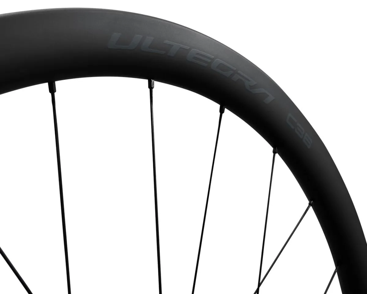 Shimano Wheels & Parts|Holiday Shopping|Ultegra WH-R8170-C36-TL Wheels (Black) ( HG 11/12) (Wheelset) (700c) (Centerlock) (Tubeless)