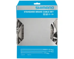 Shimano Brakes|Cables & Housing|Universal Brake Cable Kit (Black) (Road & Mountain) (1.6mm) (1000/2050mm) (w/ Housing)