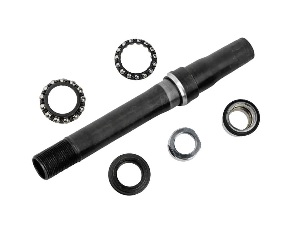 Shimano Wheels & Parts|WH-MT501-CL Complete Hub Axle (Black)