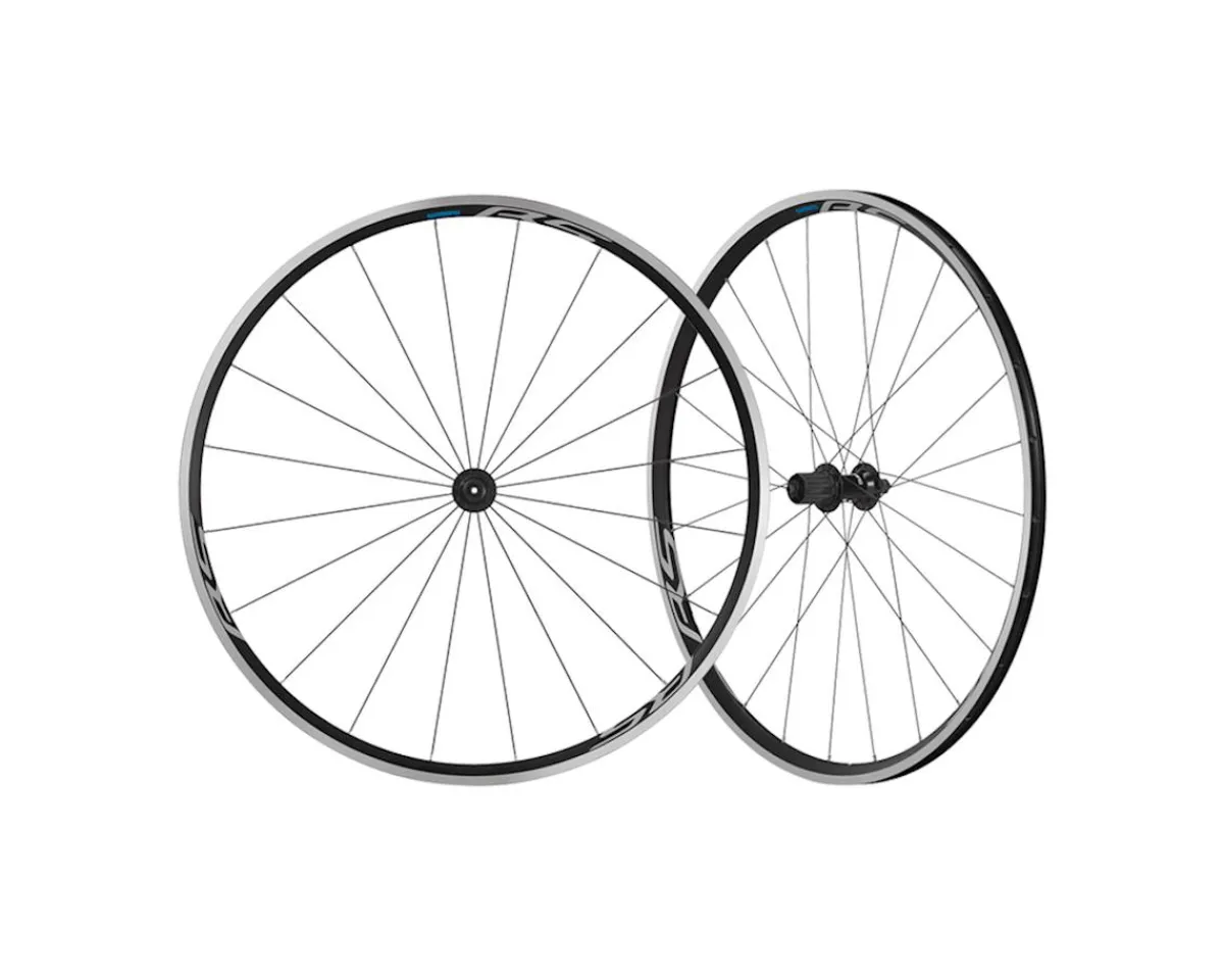 Shimano Wheels & Parts|Holiday Shopping|WH-RS100-CL Road Bike Wheel (Black) ( HG 11/12) (Rear) (QR x 130mm) (700c) (Rim Brake) (Tube-Type Clincher)