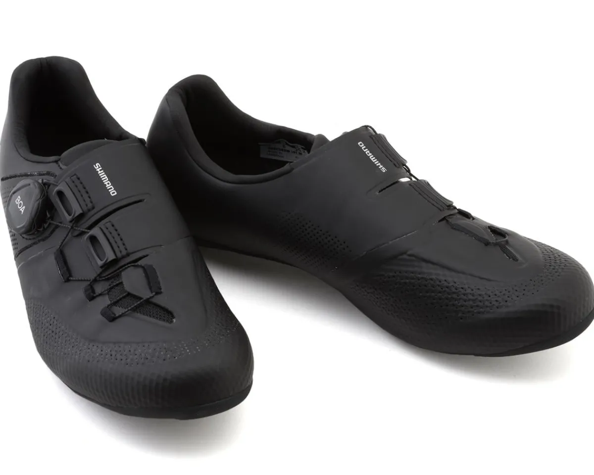 Shimano Shoes|Shoes, Socks, & Footwear|Women's SH-RC503W Road Bike Shoes (Black) (41)