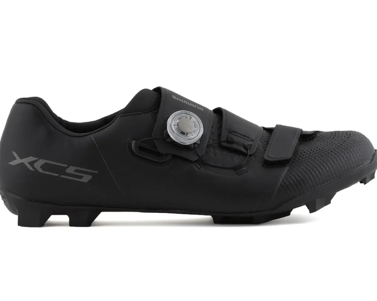 Shimano Shoes|Shoes, Socks, & Footwear|XC5 Mountain Bike Shoes (Black) (48) (SH-XC502)