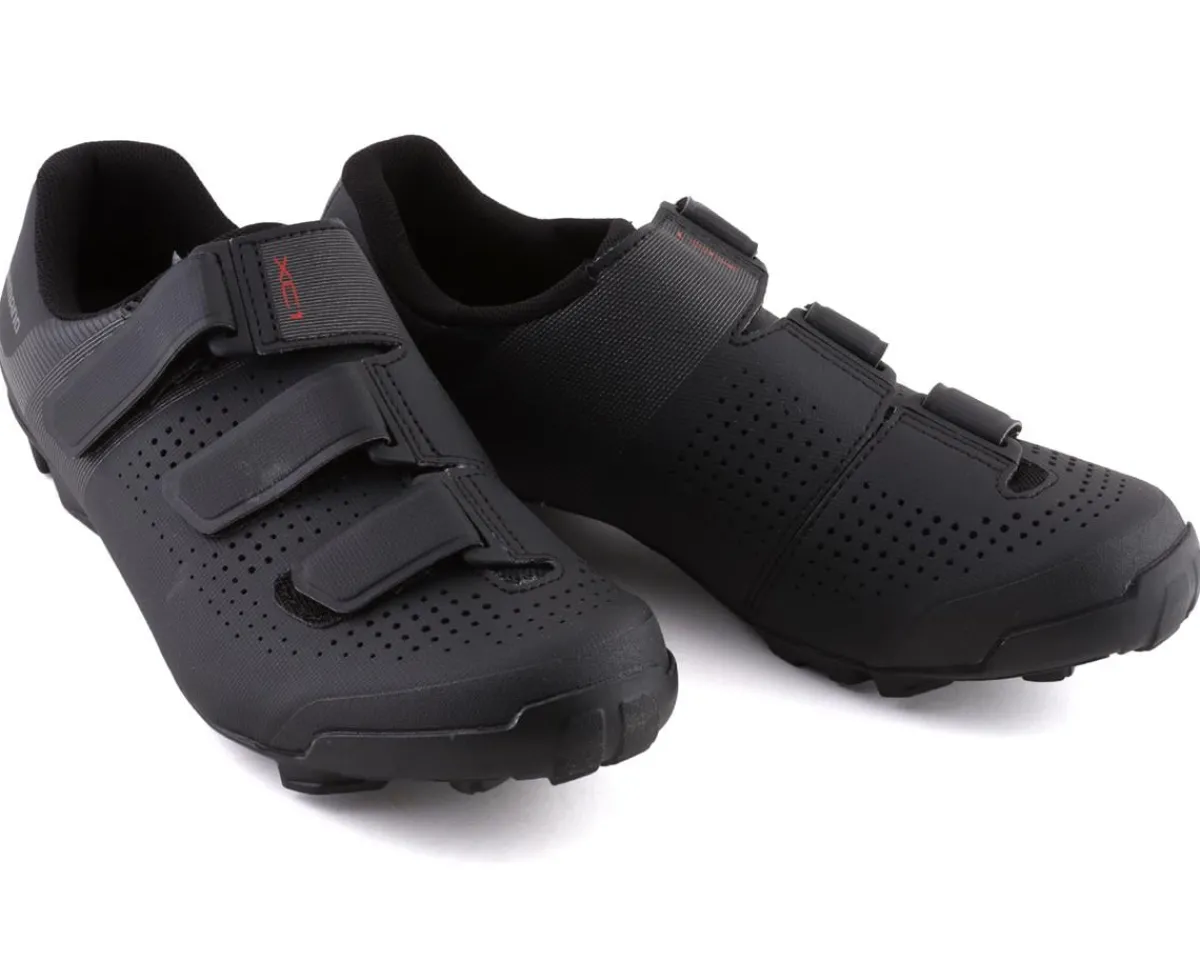 Shimano Shoes|Shoes, Socks, & Footwear|XC1 Mountain Bike Shoes (Black) (40)