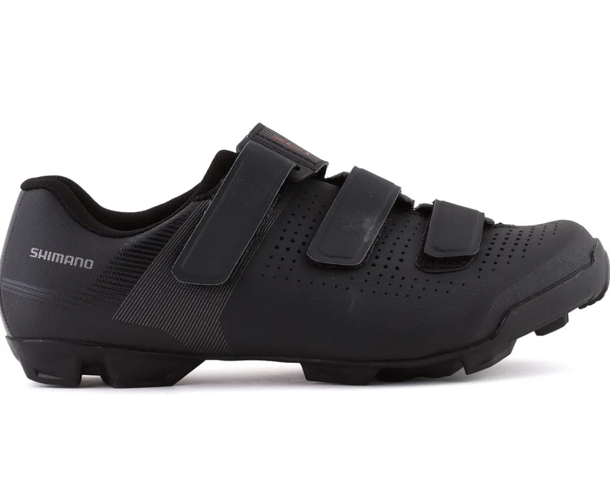 Shimano Shoes|Shoes, Socks, & Footwear|XC1 Mountain Bike Shoes (Black) (40)