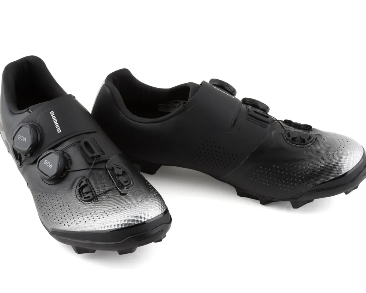 Shimano Shoes|Shoes, Socks, & Footwear|XC7 Mountain Bike Shoes (Black) (Standard Width) (40)