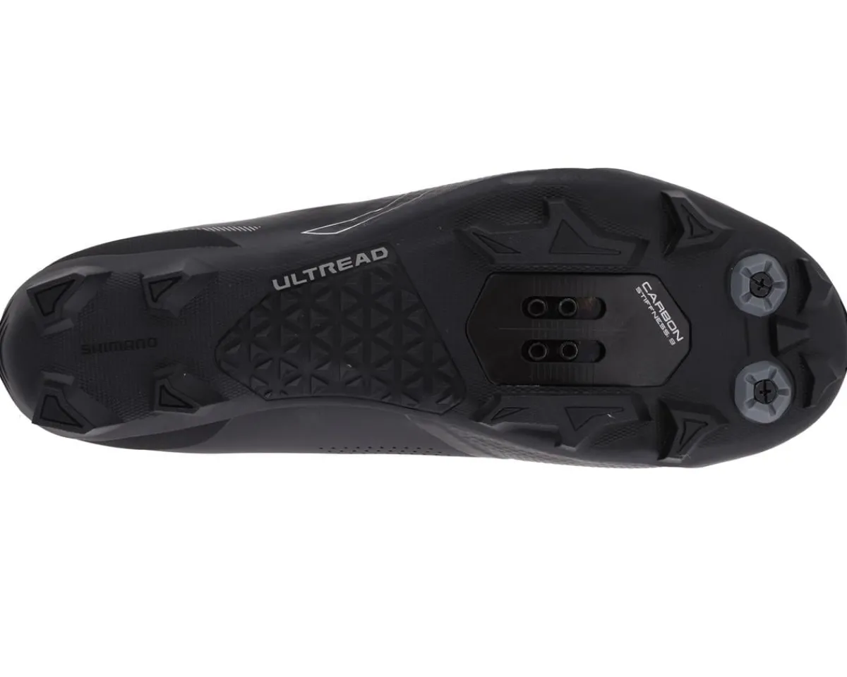 Shimano Shoes|Shoes, Socks, & Footwear|XC7 Mountain Bikes Shoes (Black) (Wide Version) (40) (Wide)