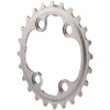 Shimano Chainrings & Accessories|Holiday Shopping|XT M8000 Chainrings (Black/Silver) (2 x 11 Speed) (Inner) (24T) (96/64mm Asym. BCD)