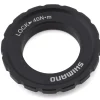 Shimano Brakes|XT M8010 Outer Serration Centerlock Disc Rotor Lockring (Black) (Single) (For 12/15/20mm Axle Hubs)