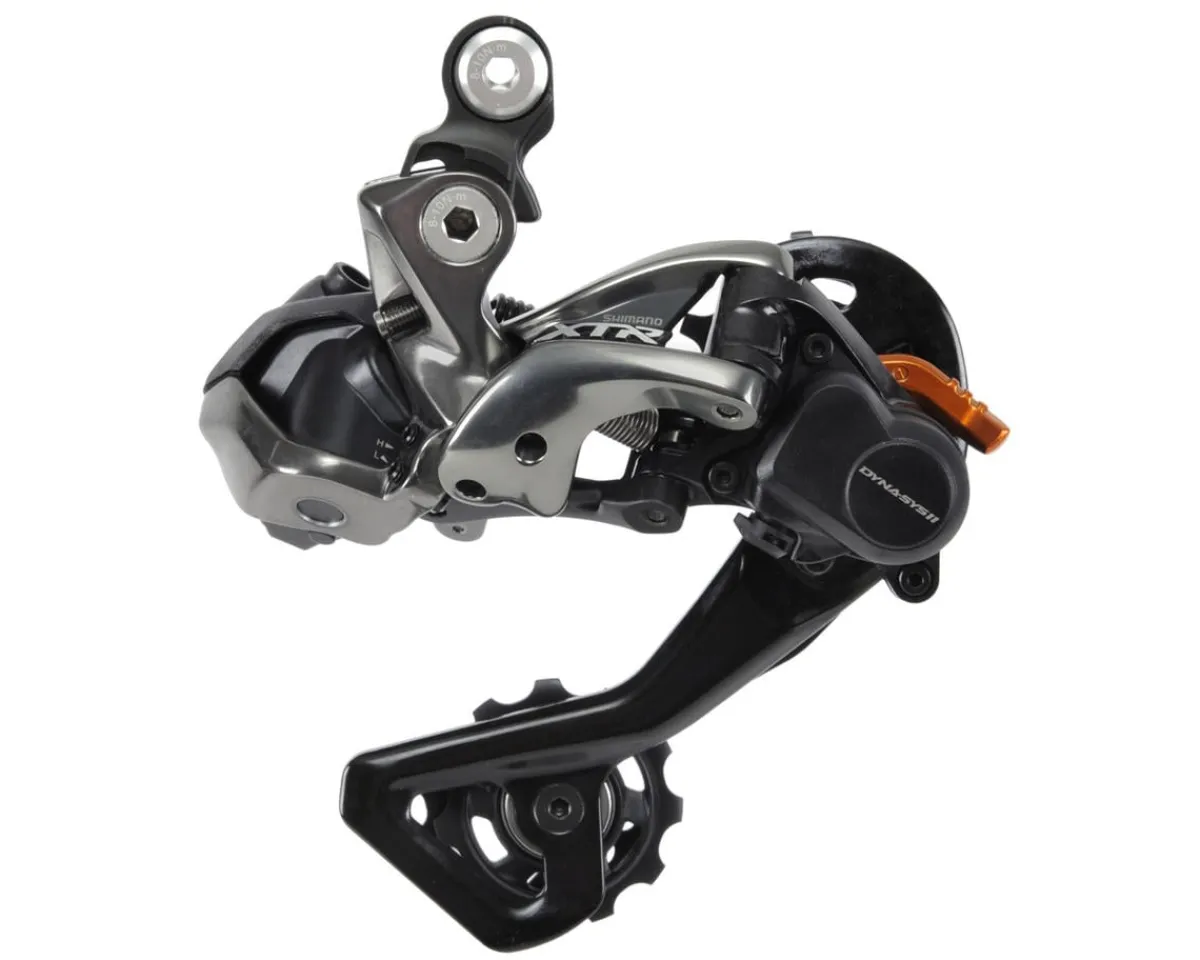 Shimano Electronic Shifting|Derailleurs & Parts|XTR Di2 RD-M9050 Rear Derailleur (Black) (11 Speed) (Medium Cage) (GS) (Shadow Plus) (Electronic)