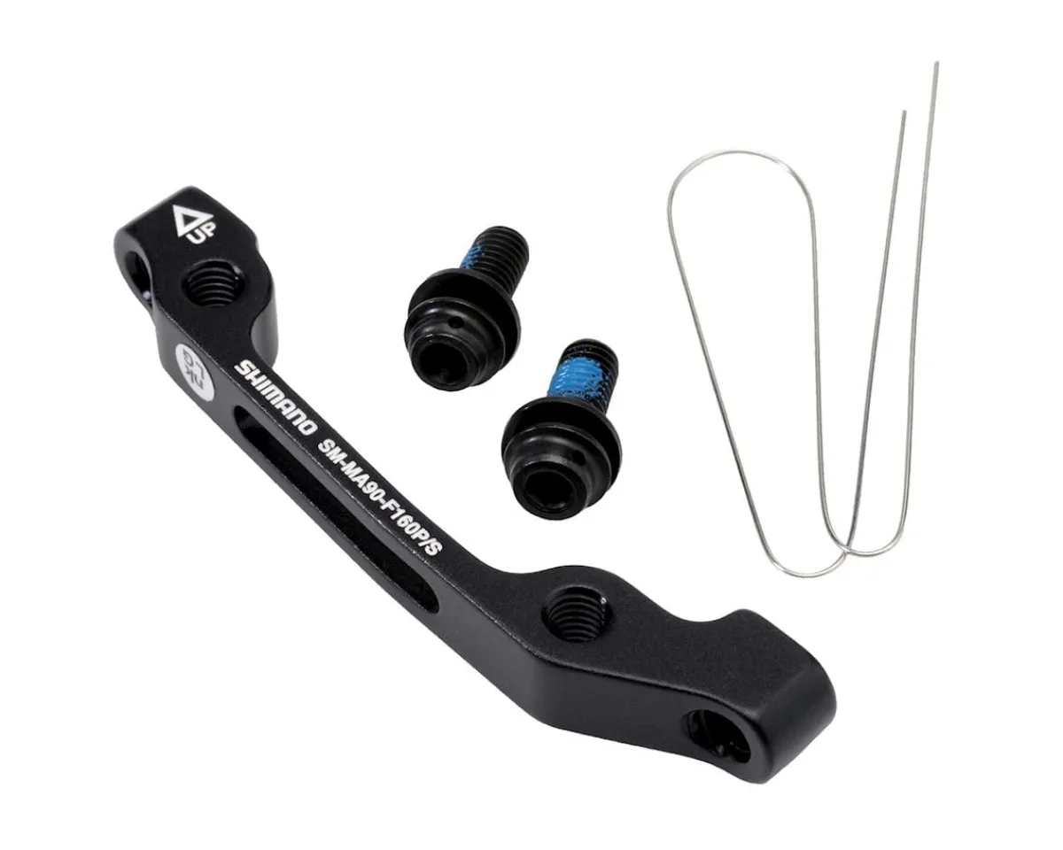 Shimano Brakes|Holiday Shopping|XTR Disc Brake Adapters (Black) (F160P/S) (IS Mount) (160mm Front)