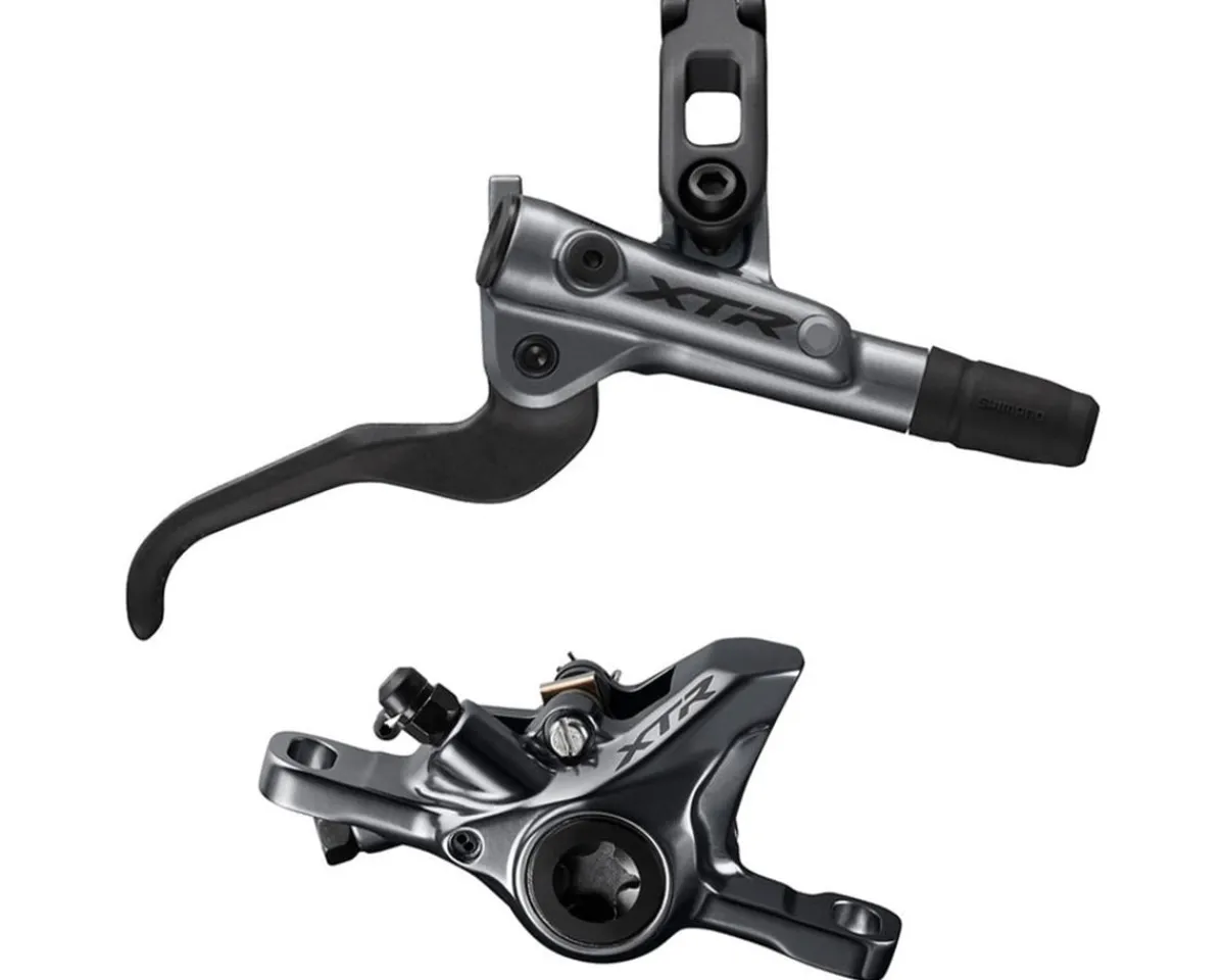 Shimano Groupsets|XTR M9100 Mountain Bike Groupset (Grey/Black) (1 x 12 Speed) (2-Piston Brakes)