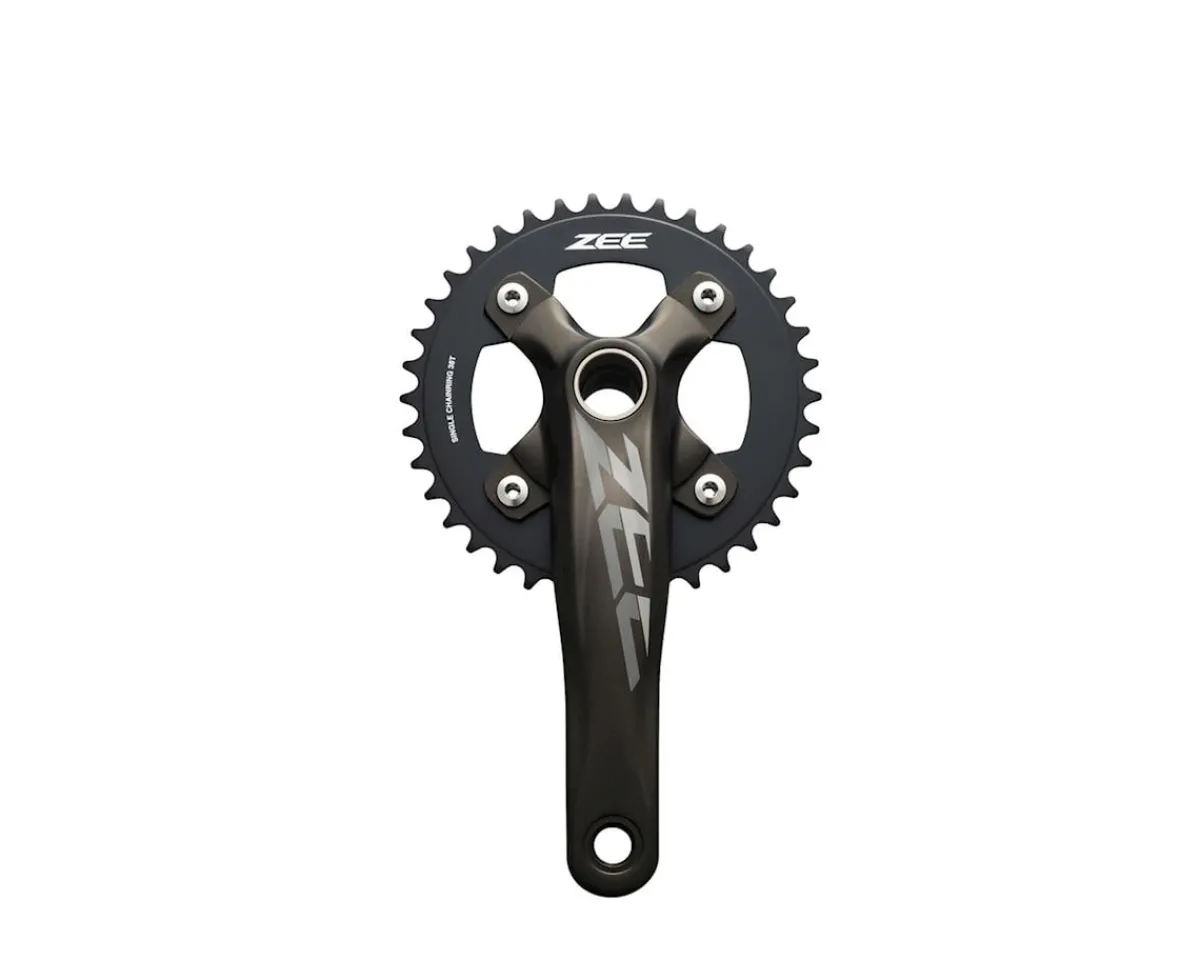 Shimano Cranksets & Parts|Holiday Shopping|ZEE M640 Crankset (Black) (1 x 10 Speed) (Bottom Bracket Included) (170mm) (36T)