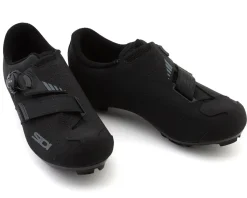 Sidi Shoes|Aertis Mega Mountain Shoes (Black) (46) (Wide)