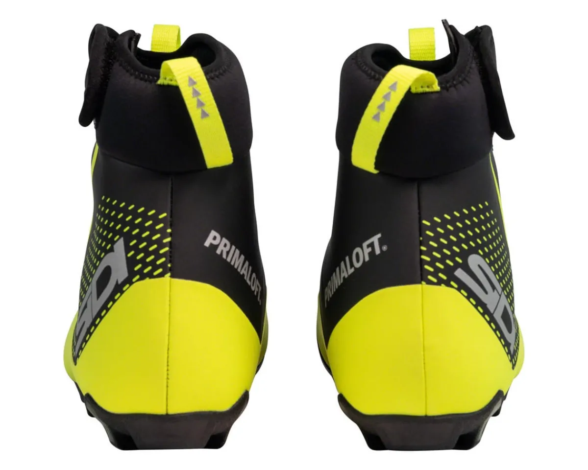 Sidi Shoes|High Vis & Reflective|Algor Primaloft Cycling Boots (Black/Yellow Fluorescent) (40) (Millenium Fit)