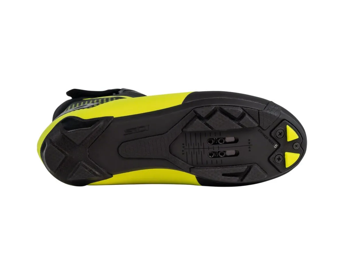 Sidi Shoes|High Vis & Reflective|Algor Primaloft Cycling Boots (Black/Yellow Fluorescent) (40) (Millenium Fit)