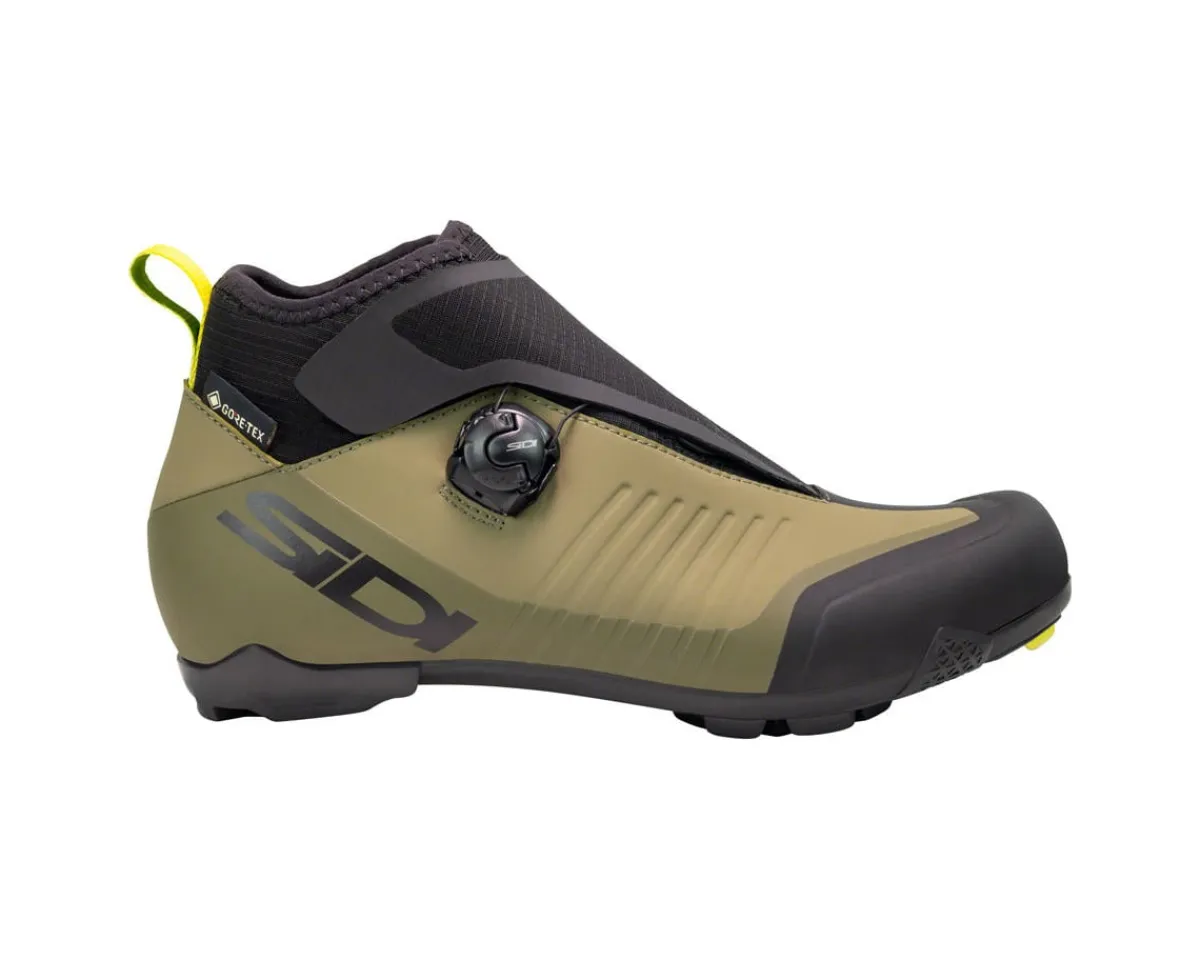 Sidi Shoes|Shoes, Socks, & Footwear|Hiemx Cycling Boot (Black/Green Olive) (40) (Millenium Fit)
