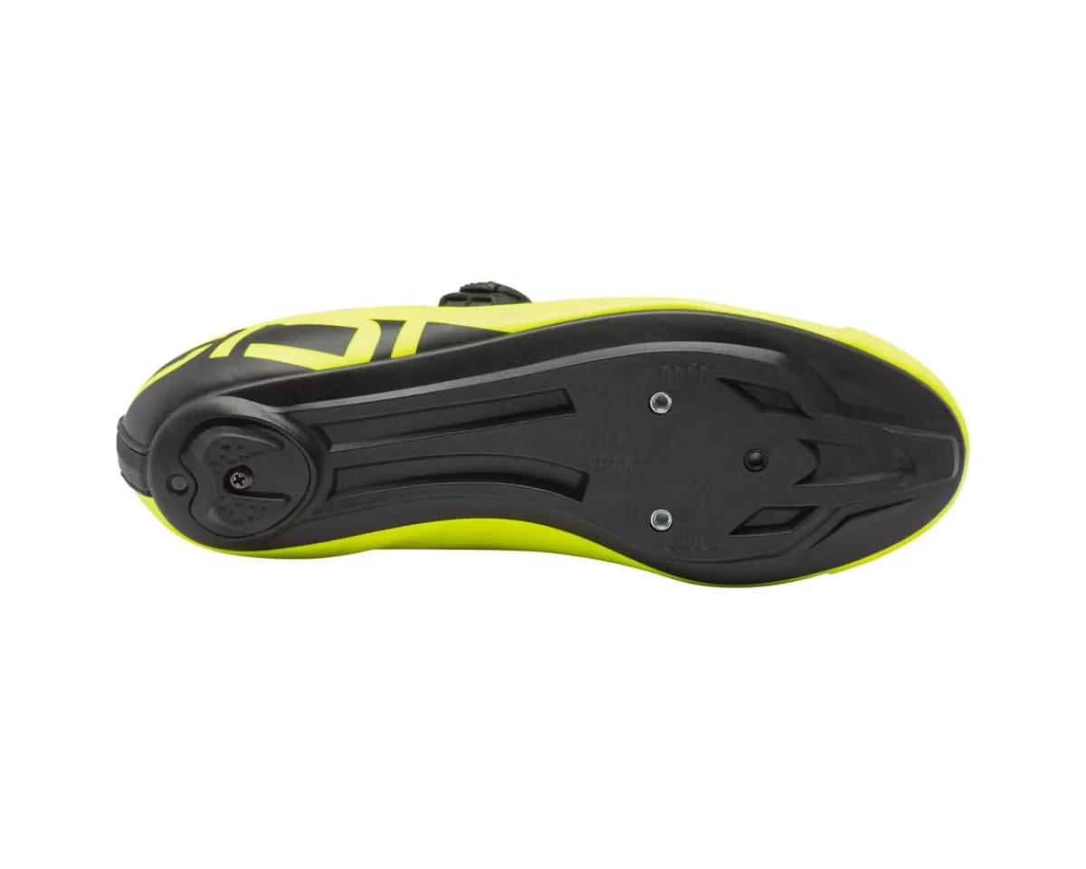 Sidi Shoes|High Vis & Reflective|Men's Fast 2 Road Shoes (Yellow Fluo/Black) (40)