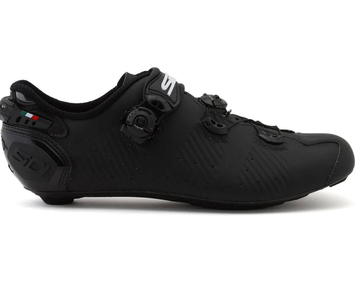Sidi Shoes|Clothing Sale|Men's Wire 2S Road Shoes (Black) (46)