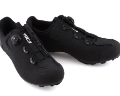 Sidi Shoes|Shoes, Socks, & Footwear|MTB Gravel Shoes (Black) (38)