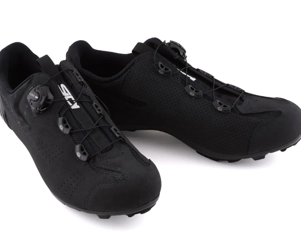 Sidi Shoes|Shoes, Socks, & Footwear|MTB Gravel Shoes (Black) (38)