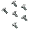 Sidi Shoes|Pedals & Cleats|M5x10mm Road Bike Cleat Fixing Bolts (Silver) (Pack of 6)