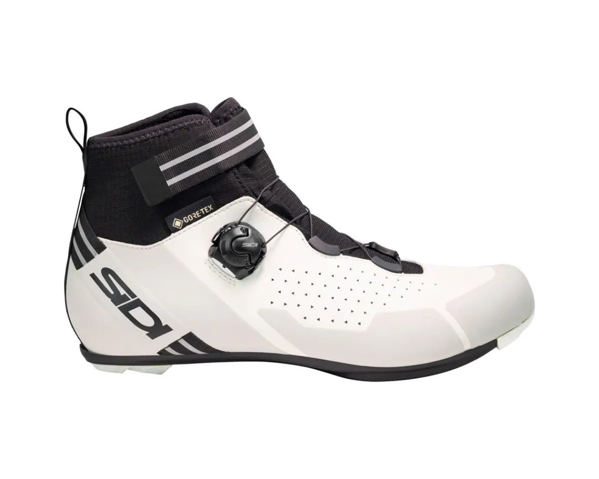 Sidi Shoes|Shoes, Socks, & Footwear|Nix Road Cycling Boot (White/Black) (3-Bolt) (38) (Millenium Fit)