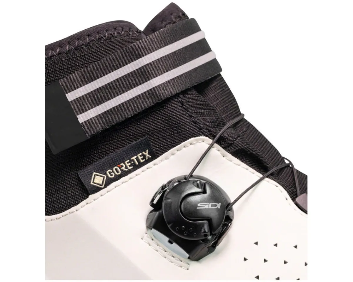 Sidi Shoes|Shoes, Socks, & Footwear|Nix Road Cycling Boot (White/Black) (3-Bolt) (38) (Millenium Fit)
