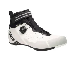 Sidi Shoes|Shoes, Socks, & Footwear|Nix Road Cycling Boot (White/Black) (3-Bolt) (38) (Millenium Fit)