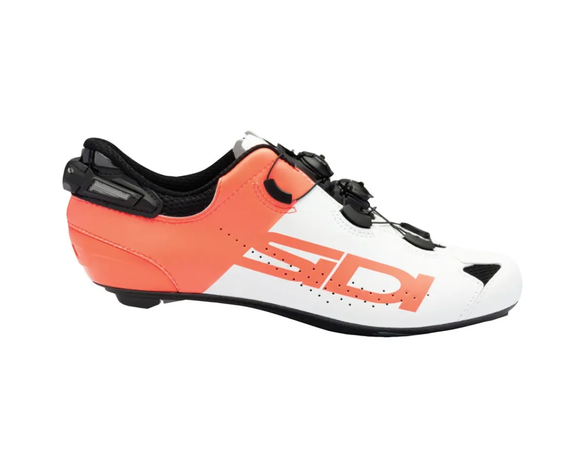 Sidi Shoes|Shoes, Socks, & Footwear|Shot 2S Pro Road Shoes (White/Coral) (41)
