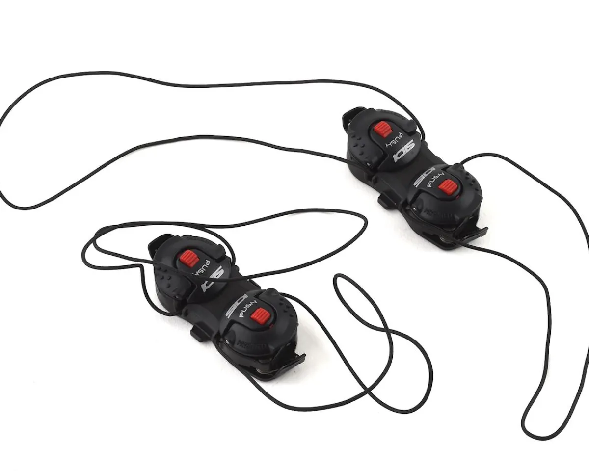 Sidi Shoes|Shoes, Socks, & Footwear|Shot/Tiger Double Tecno-3 Push Closure System (Black/Red) (Pair)