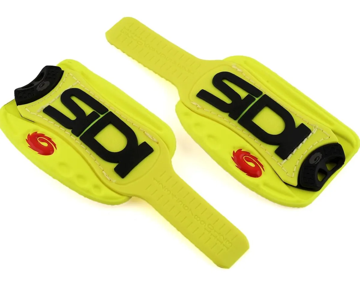 Sidi Shoes|Shoes, Socks, & Footwear|Soft Instep 3 Closure System Straps (Yellow/Black) (Pair)
