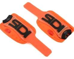 Sidi Shoes|Shoes, Socks, & Footwear|Soft Instep 3 Closure System Straps (Orange/Black) (Pair)