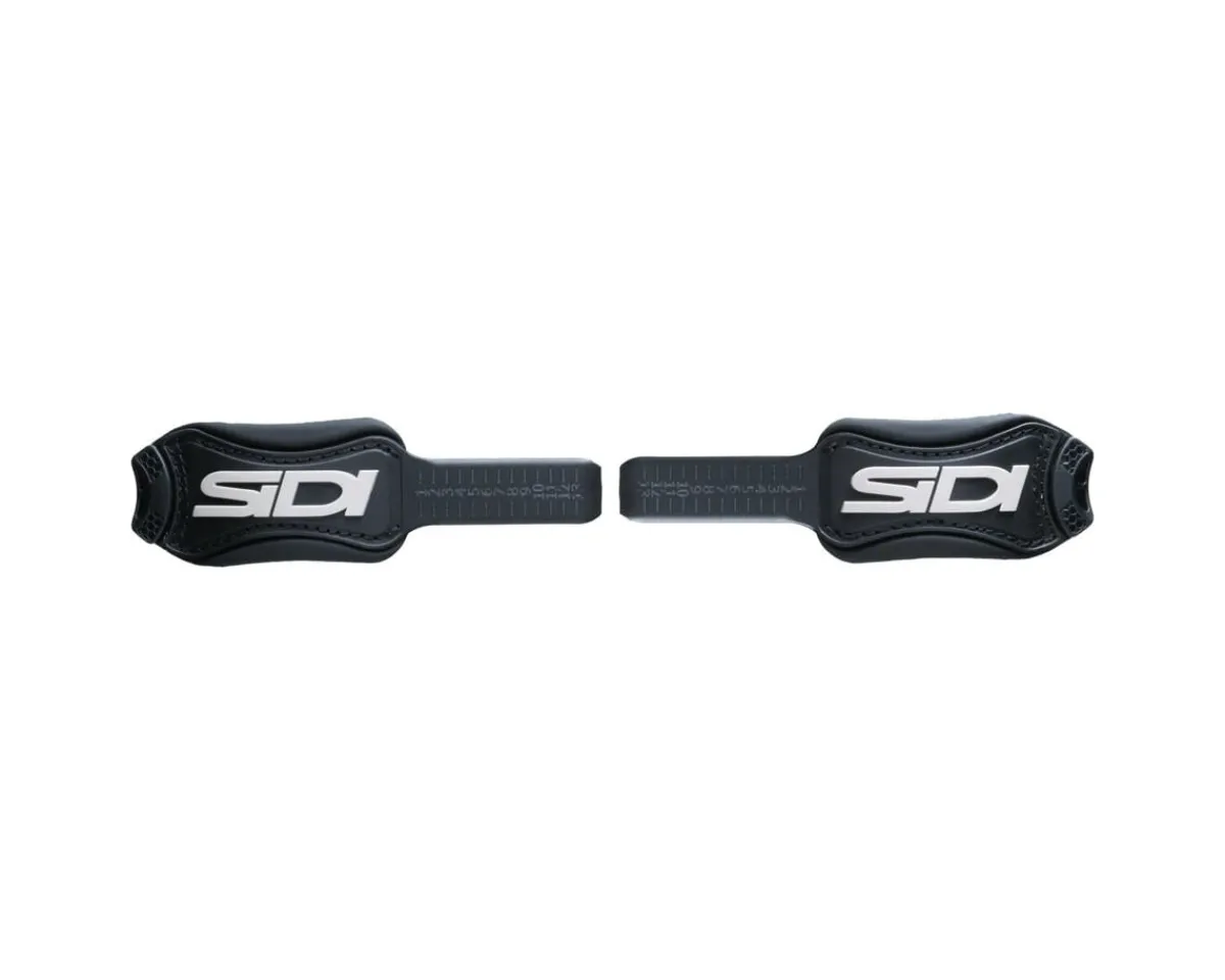 Sidi Shoes|Shoes, Socks, & Footwear|Soft Instep 5 Closure System Straps (Black/White) (Pair)