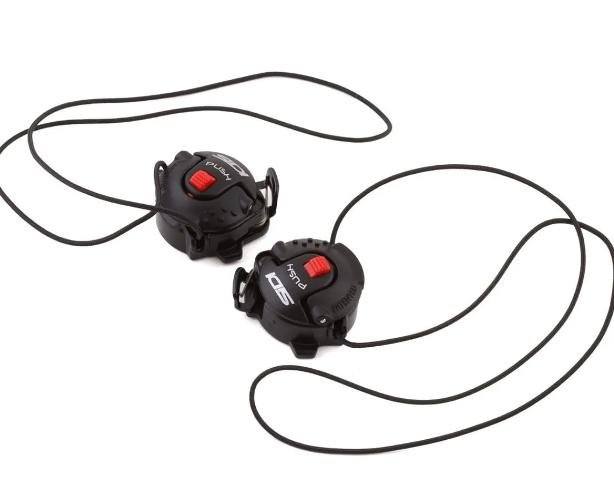 Sidi Shoes|Shoes, Socks, & Footwear|Tecno 3 Push Single Dial System (Black/Red) (Pair) (For Drako 2 MTB Shoes/Wire 2S Road Shoes)