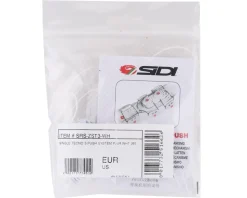 Sidi Shoes|Shoes, Socks, & Footwear|Tecno 3 Push Single Dial System (White/Red) (Pair) (For Drako 2 MTB Shoes/Wire 2S Road Shoes)