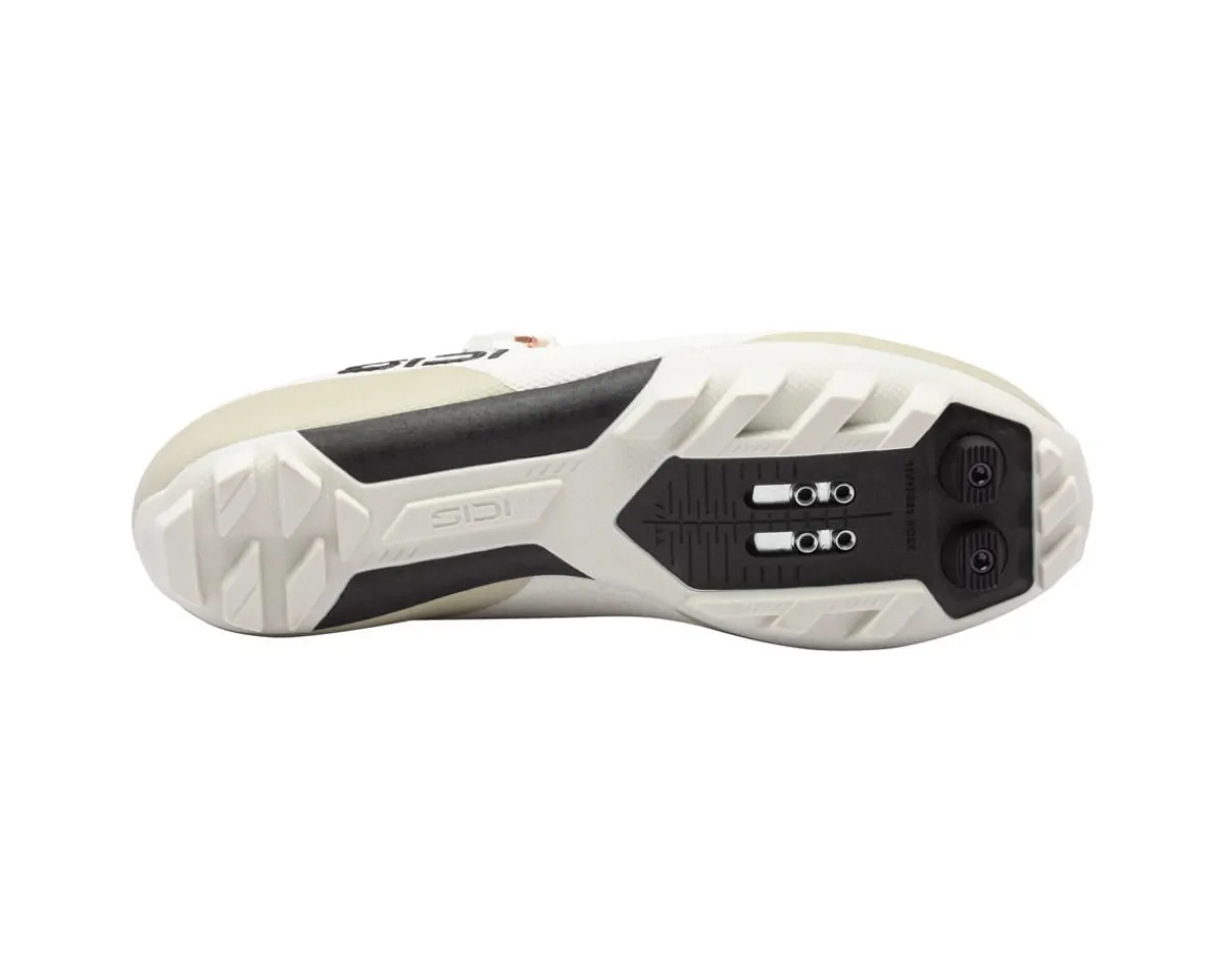 Sidi Shoes|Women'S|Women's Dominator X Mountain Bike Shoes (Ice White/Sand) (41)