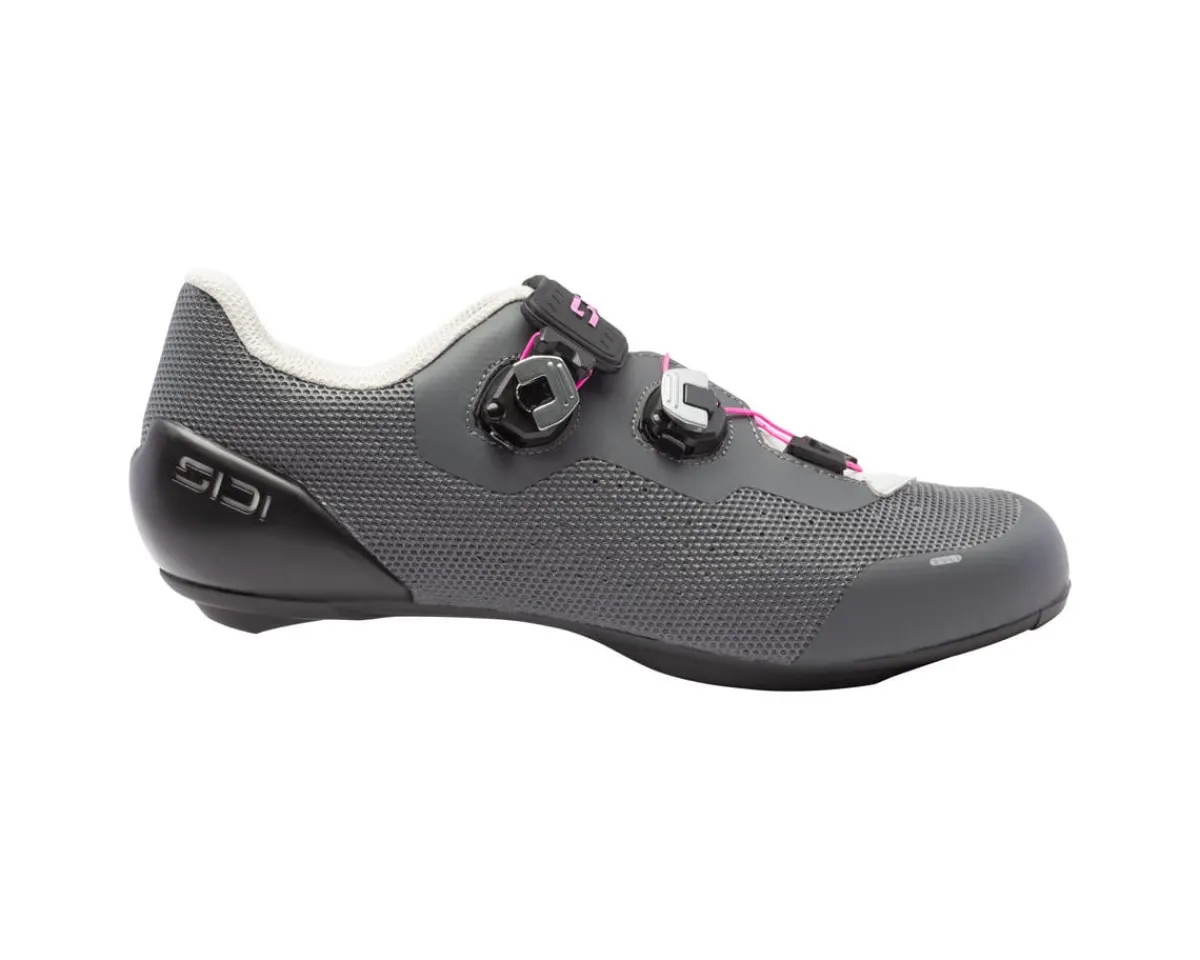 Sidi Shoes|Women'S|Women's Genius X Wyve Road Shoes (Anthracite Grey) (38)