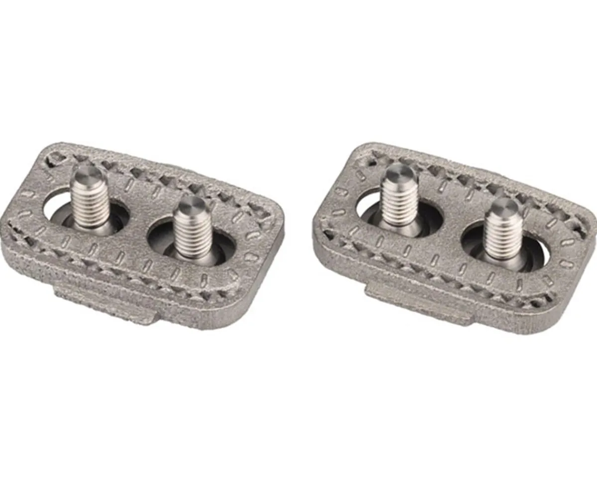 Silca Shoes|Pedals & Cleats|3D-Printed Titanium Mountain Cleats (w/ Ti Hardware) (5°) (Fits TIME ATAC Pedals)