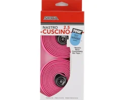 Silca Grips & Handlebar Tape|Holiday Shopping|Nastro Cuscino Handlebar Tape (Neon Pink) (2.5mm)