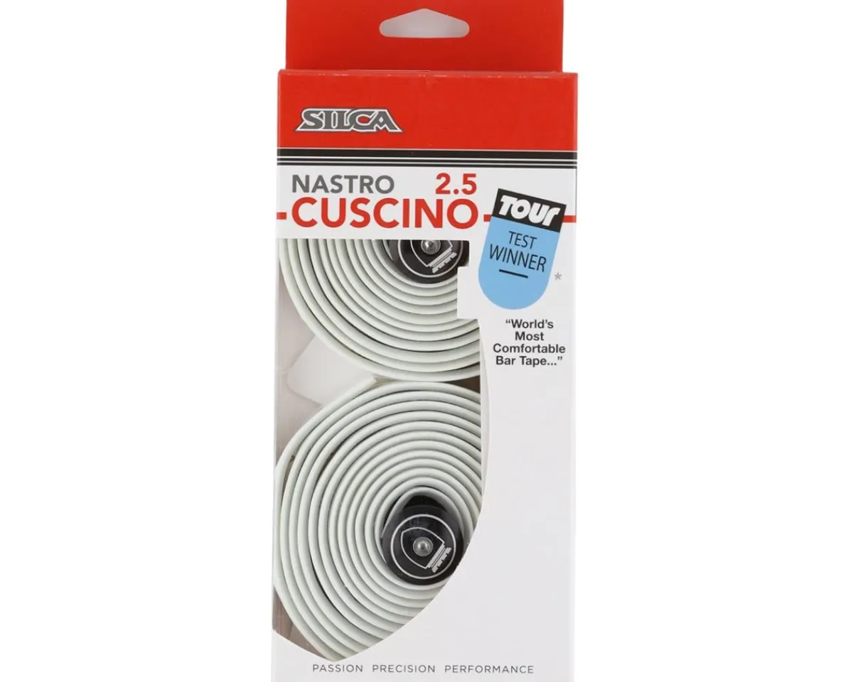 Silca Grips & Handlebar Tape|Nastro Cuscino Handlebar Tape (White) (2.5mm)