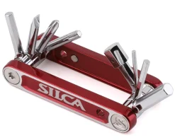 Silca Tools|Nove Italian Army Knife (Red) (9-Tool)