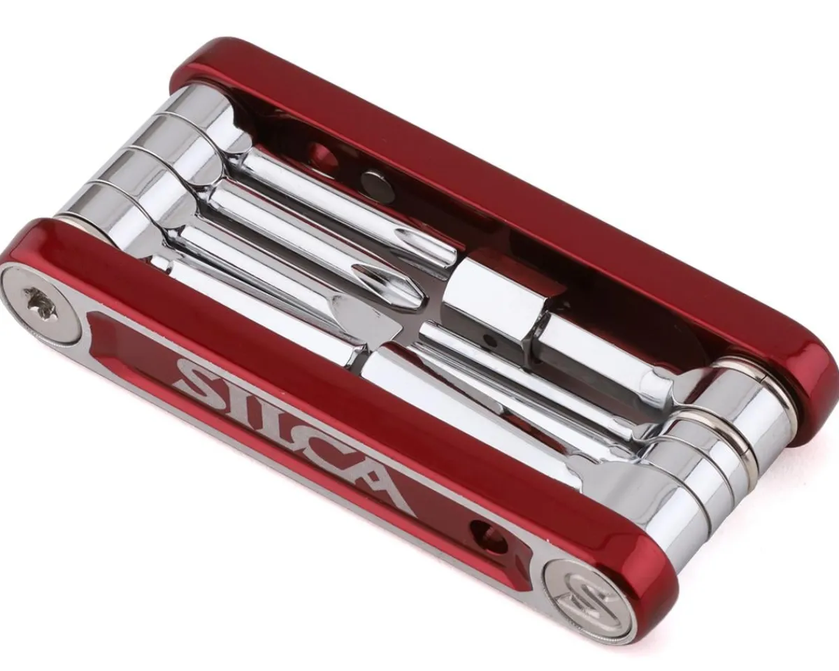 Silca Tools|Nove Italian Army Knife (Red) (9-Tool)