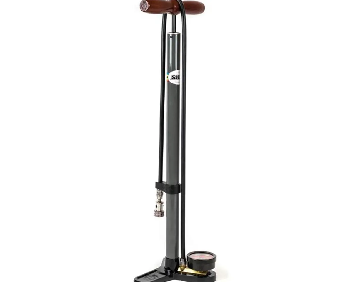 Silca Pumps & Co2|Holiday Shopping|Pista Plus Floor Pump (Grey)