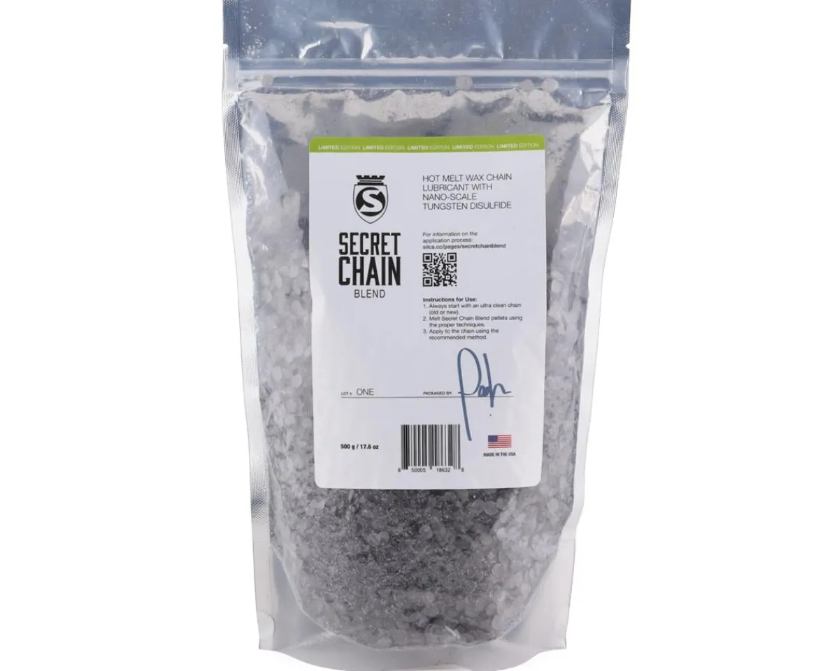 Silca Lubes, Greases, & Oils|Chains & Accessories|Secret Chain Blend Hot Melt Wax (500g)