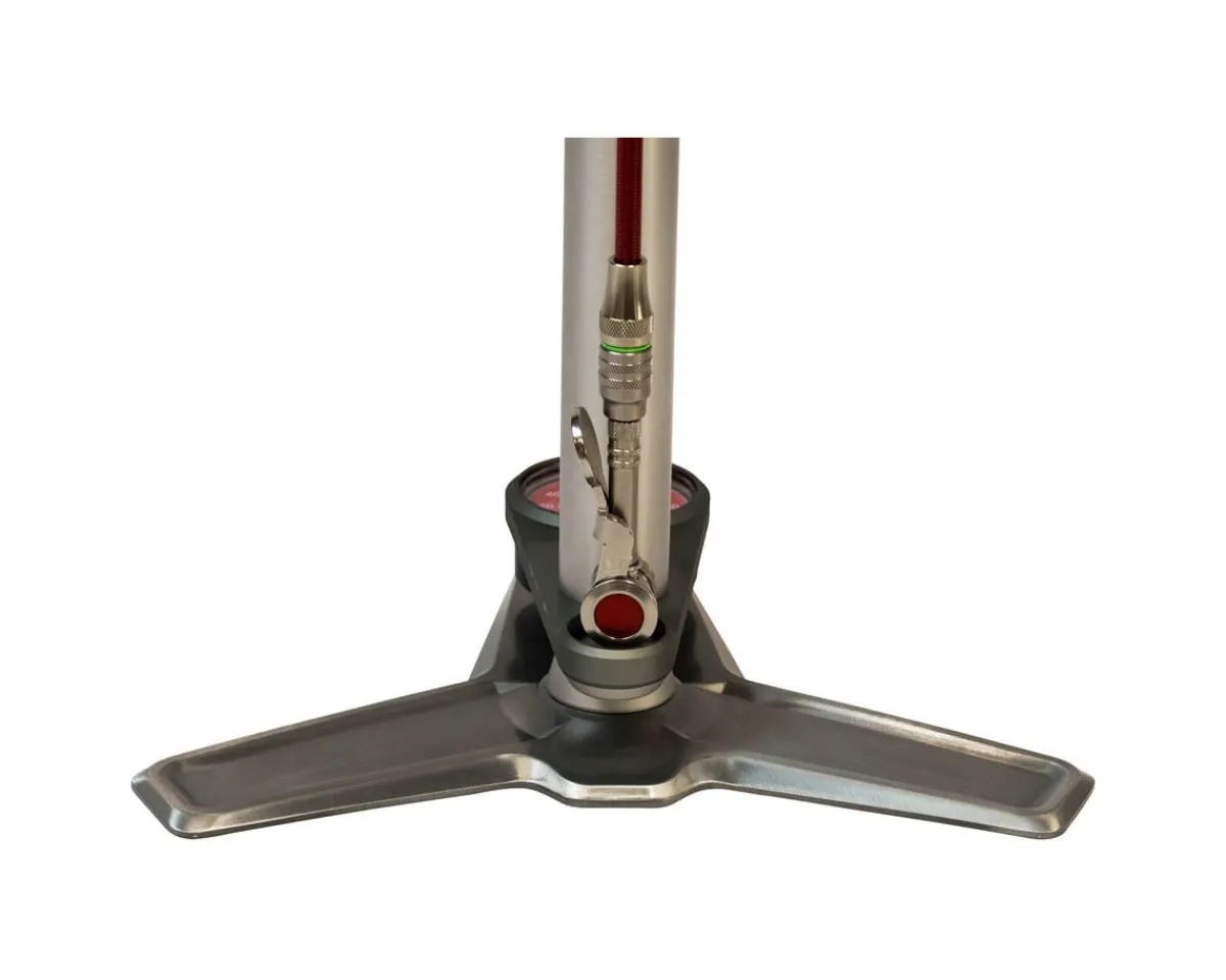 Silca Pumps & Co2|Pumps & Co2|SuperPista Ultimate Hiro Edition Floor Pump (Silver)
