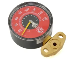 Silca Pumps & Co2|Pumps & Co2|Super Pista Ultimate Replacement Gauge Kit (160psi) (RED)